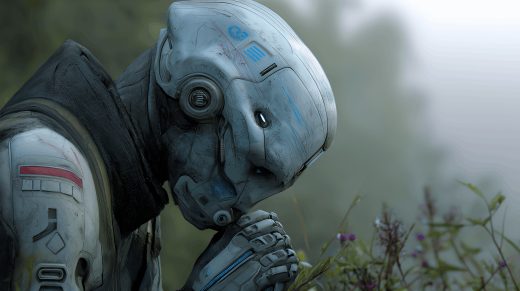 Contemplative Robot puzzle preview